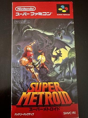 Super metroid giapponese - metroid, 1994