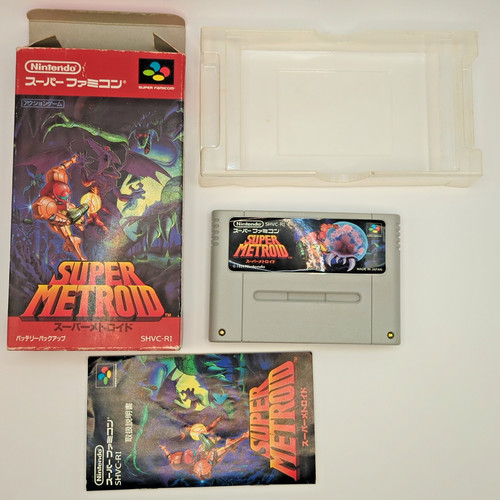 Snes super metroid - snes, nintendo