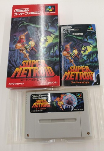 Nintendo super metroid - super,