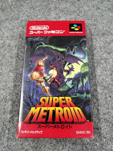 Nintendo super metroid sfc - metroid,