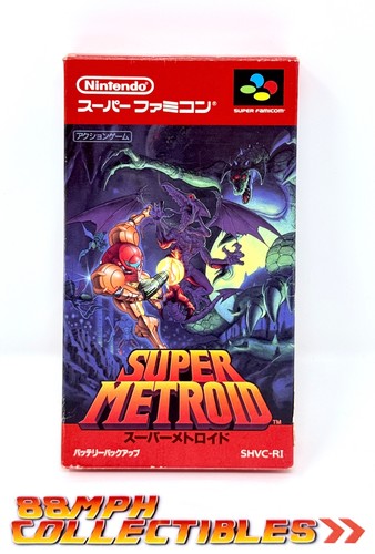 Completo cib super metroid - super,
