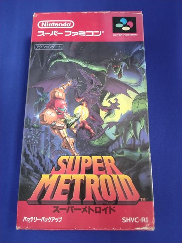 Nintendo super metroid - nintendo,