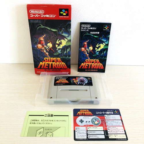 Super metroid sfc - super, snes