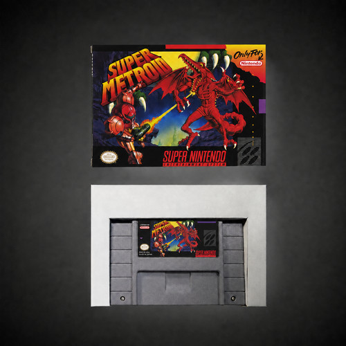 Super metroid snes - -, completo